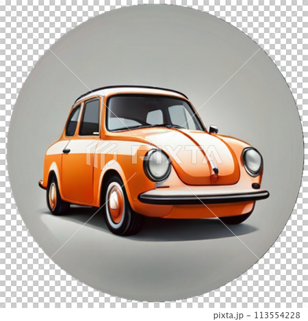 レトロな車のイラスト 113554228