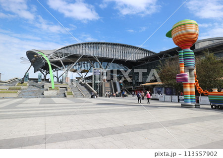 台中駅とモニュメント 台中駅とモニュメント 113557902
