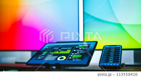 タブレットのアプリケーション タブレットのアプリケーション 113558410