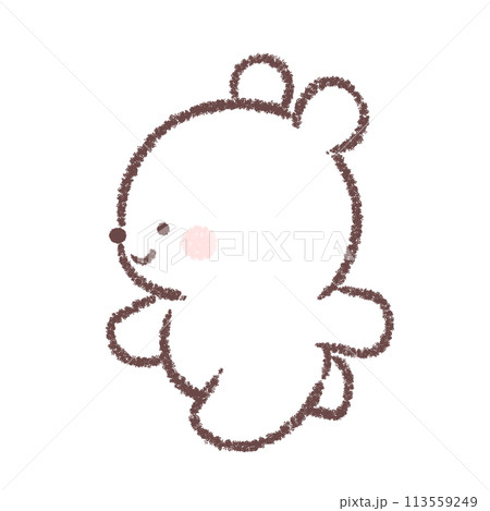 走る子供シロクマ 113559249