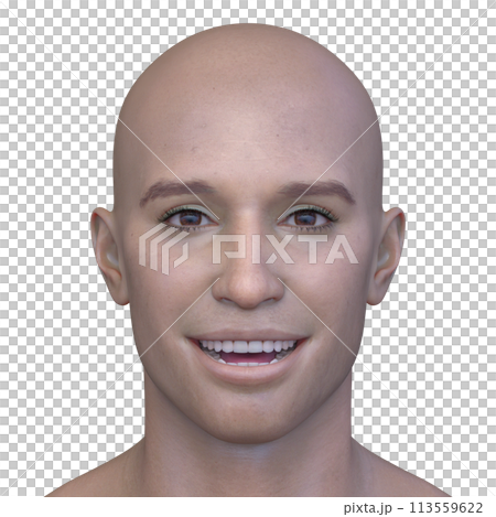 男人的臉部特寫 男人的臉部特寫 113559622