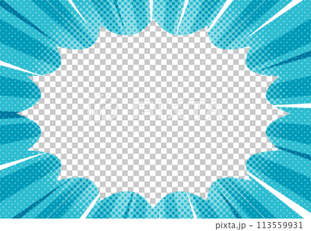 Bomb frame concentrated line radiation background 12 ultramarine Bomb frame concentrated line radiation background 12 ultramarine 113559931