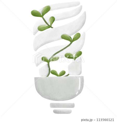 Light bulbs save the world 113560121