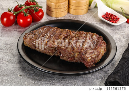 Rib eye steak grilled beef 113561376
