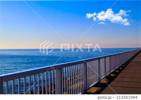 海に続く道 海に続く道 113561994