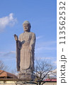 青空と牛久大仏 113562532