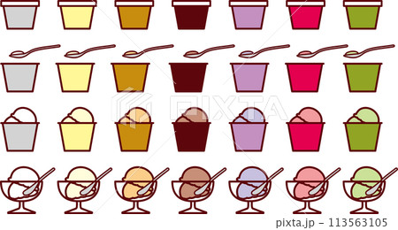 カップ入りアイスセット 113563105