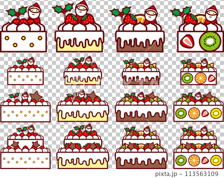 Christmas cake set 1 113563109