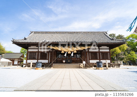 阿智神社の本堂(倉敷) 阿智神社の本堂(倉敷) 113563266