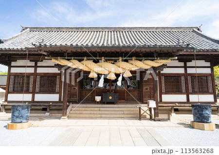 阿智神社の本堂（倉敷） 113563268