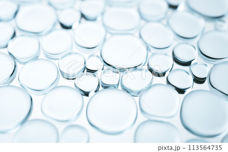 Transparent glass bubbles background, 3d rendering. Transparent glass bubbles background, 3d rendering. 113564735