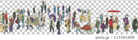 浮世絵　水天宮　明治時代 113565899