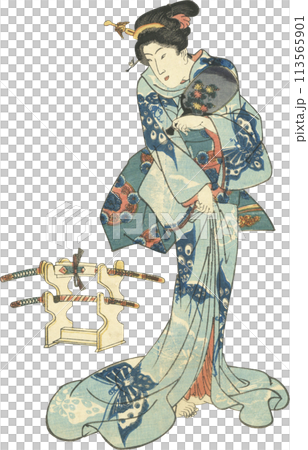 Ukiyo-e Women Beauty Paintings Ukiyo-e Women Beauty Paintings 113565901