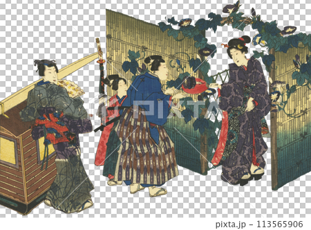 Ukiyo-e: Genji of the Purple Countryside Ukiyo-e: Genji of the Purple Countryside 113565906