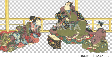 浮世絵 偐紫田舎源氏 浮世絵 偐紫田舎源氏 113565909