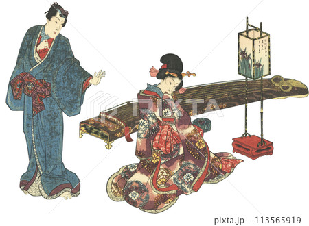 浮世絵 偐紫田舎源氏 浮世絵 偐紫田舎源氏 113565919