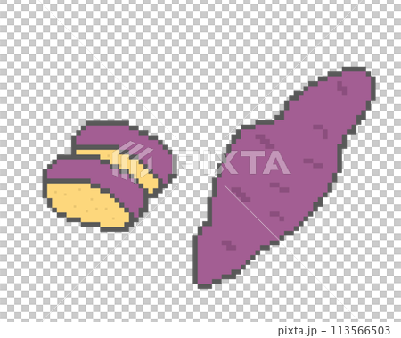 Potato_pixel art 113566503