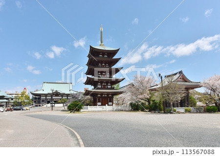 覚王山日泰寺五重塔 覚王山日泰寺五重塔 113567088
