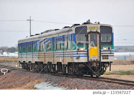 久留里線　東清川ー横田　JR東日本　キハ38-1003+キハ38-2（幕張） 113567227