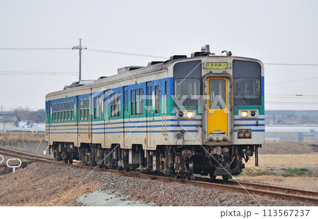 久留里線　東清川ー横田　JR東日本　キハ38-3+キハ37-1002（幕張） 113567237