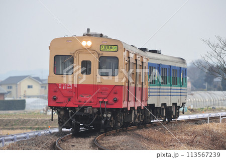 久留里線　横田ー東清川　JR東日本　キハ30-100+キハ38-1002（幕張） 113567239