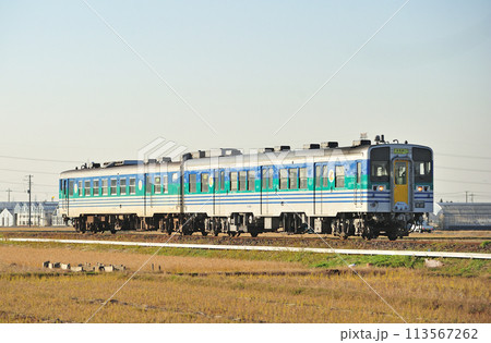 久留里線　横田ー東横田　JR東日本　キハ38-1+キハ37-2（幕張） 113567262