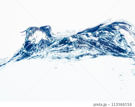 水　ウォーター　波 113568158