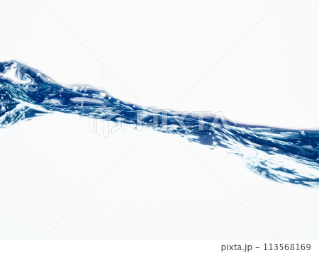 水　ウォーター　波 113568169
