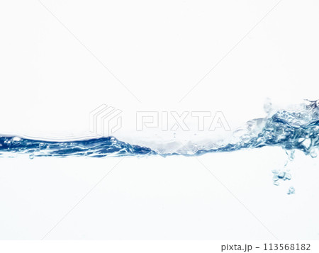 水　ウォーター　波 113568182