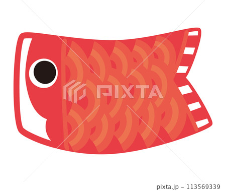 2024鯉のぼり文字スペース2-1ベク 113569339