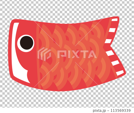 2024鯉のぼり文字スペース2-1ベク 113569339