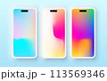 Smatphone mockup, Phone templete, Mobile visual mock, Modern cellphone temp, Abstract smart phone mock up 113569346