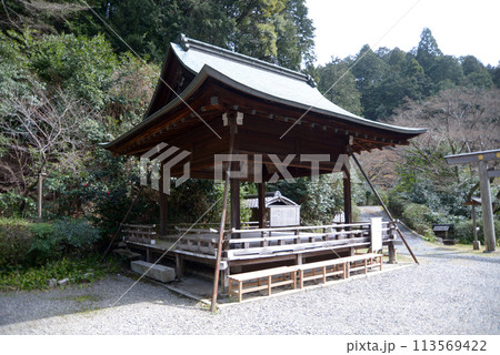 日向大神宮　外宮拝殿　京都市山科区日ノ岡 113569422