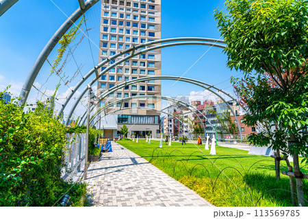 【東京都】豊かな自然に囲まれた渋谷のミヤシタパーク 【東京都】豊かな自然に囲まれた渋谷のミヤシタパーク 113569785