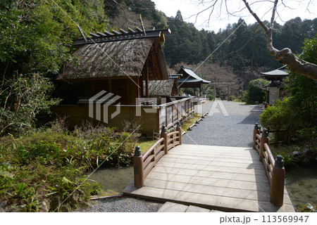 日向大神宮 内宮から境内を望む 京都市山科区日ノ岡 日向大神宮 内宮から境内を望む 京都市山科区日ノ岡 113569947