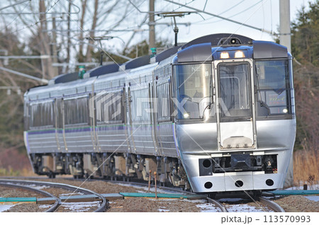 函館本線 美唄ー光珠内 JR北海道 785系 NE-5編成(札幌) スーパーカムイ エアポート 函館本線 美唄ー光珠内 JR北海道 785系 NE-5編成(札幌) スーパーカムイ エアポート 113570993