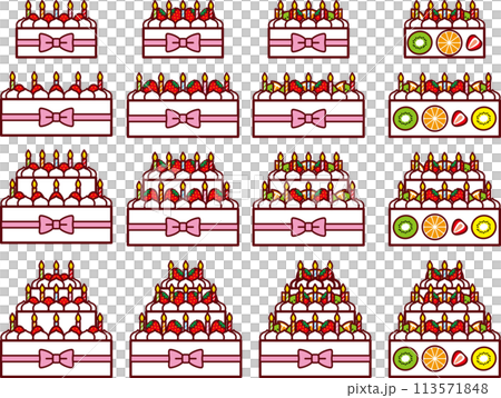 記念日ケーキセット1 113571848