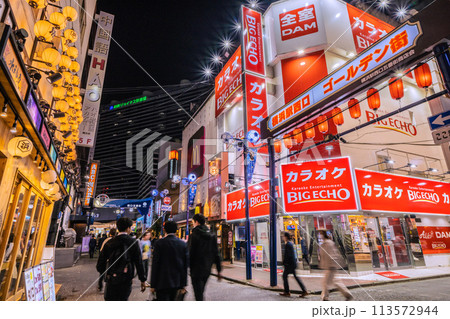 日本の横浜都市景観 4月。横浜駅西口 ゴールデン街や西口五番街などを望む…奥に相鉄横浜駅=14日 日本の横浜都市景観 4月。横浜駅西口 ゴールデン街や西口五番街などを望む…奥に相鉄横浜駅=14日 113572944