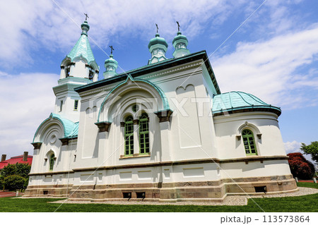 函館山の麓の函館ハリストス正教会 113573864
