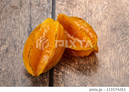 Tropical sweet delicous fruit - carambola 113574261