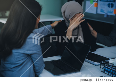 Stressful business man have so many paperwork in the office Stressful business man have so many paperwork in the office 113574455