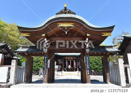 城山八幡宮神門 113575329