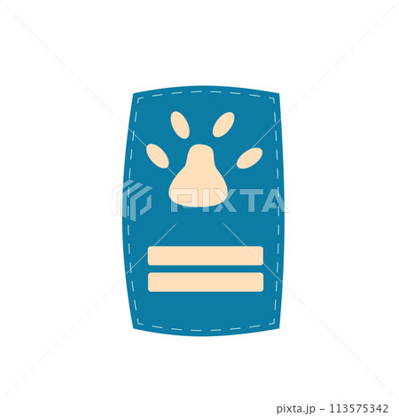 Passports for travel with pets. tourism identification isolated on white background. Trip for adventure and rest with domestic animals. Vector illustration Passports for travel with pets. tourism identification isolated on white background. Trip for adventure and rest with domestic animals. Vector illustration 113575342