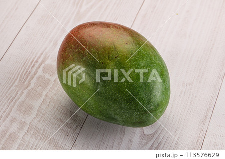 Sweet juicy green and red mango 113576629