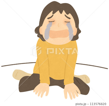 号泣する女性 号泣する女性 113576820