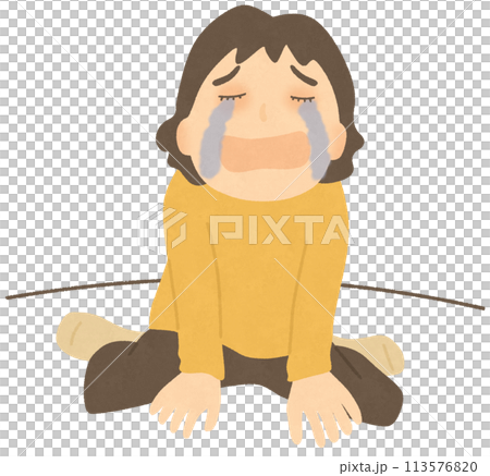 号泣する女性 号泣する女性 113576820