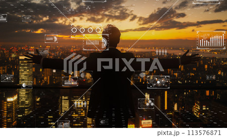 現代のビジネス環境におけるデジタル変革と成功 現代のビジネス環境におけるデジタル変革と成功 113576871