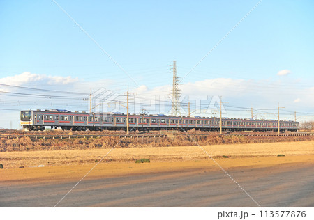武蔵野線　東川口ー東浦和　JR東日本　205系　M63編成（京葉） 113577876