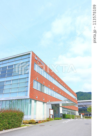 岐阜県関ケ原町、関ケ原町役場の風景 岐阜県関ケ原町、関ケ原町役場の風景 113578109