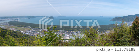 日本三大松原 虹の松原が広がる美しい景色 113579199